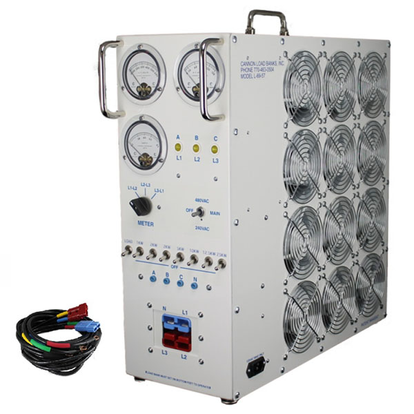 [Cannon]Cannon L-69-57A  교류120/240V/480발전기테스터/57KW/이동식