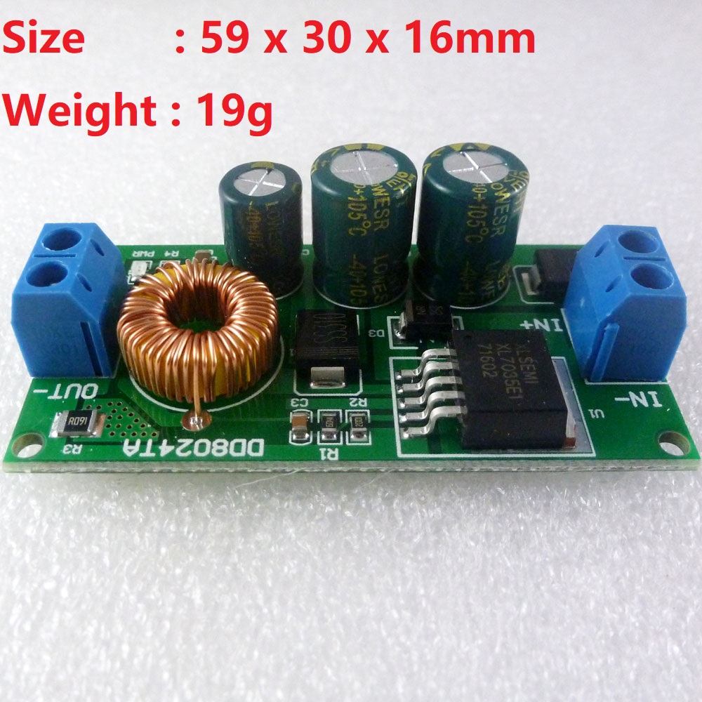  DC  ڵ ȯ PCB(ܴٿ  ) 10V~80VDC-->3.0~ 24VDC