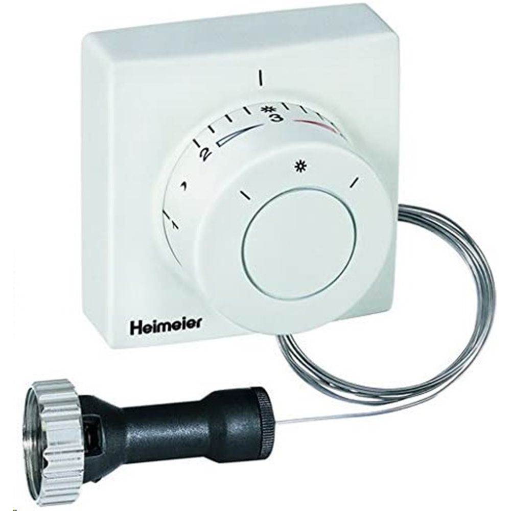 280500 XXX Heimeier FTL, 비전기식 원격온도조절기 /원격 길이 옵션 선택