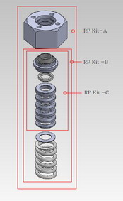 [ATI]RTK MV5311-40R, Seal packing Kit-C