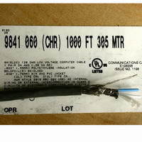 [BeldenCDT]Belden 9841-1P, 저전압 데이터 케이블 ,1p