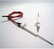 Ignition and flame dection electrode