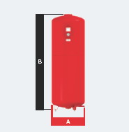 FLEXCON PRO-200-6, 보일러 팽찯탱크 200리터/6 Bar