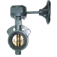 Fig.360-150GH  버터플라이밸브-150mm+기어핸들