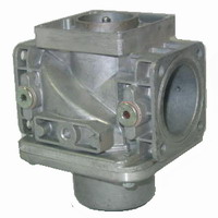 Gas valve, flange type