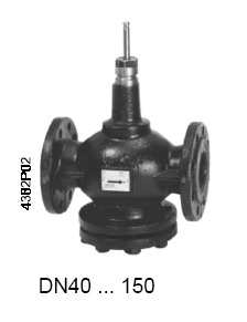 [Siem-BA]VVF61.40-19, DIN:40 콘트롤밸브/PN40