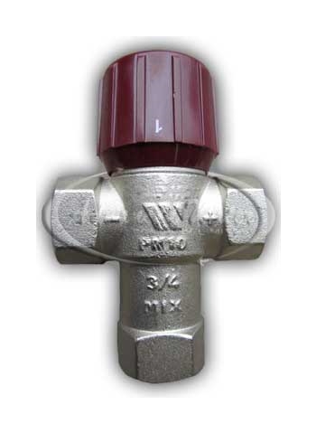 Watts Aquamix 6109C12 세면기 온수혼합 밸브/15A