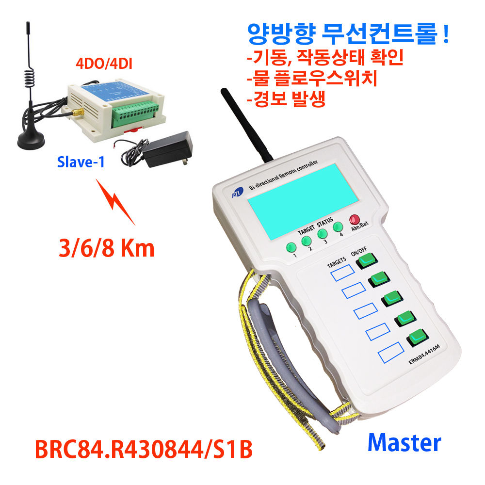 [ATI/OEM]BRC83_44AR43XXXX_XX, 장거리 양방향무선콘트롤 스위치/세트/ 통신거리 옵션 선택필요