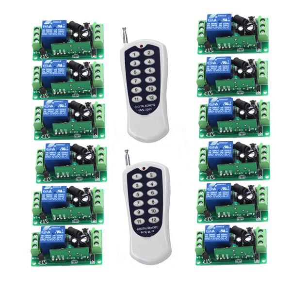 ERM81.R41012SA0/H3122 무선 수신 릴레이 유니트/12출력/12VDC