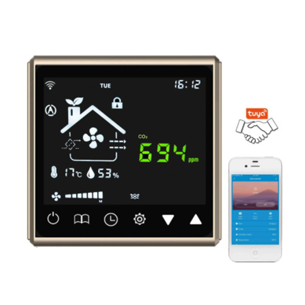[ATI]IAQ34.CO223A 실내 CO2 콘트롤러/220VAC/3스피드/1 댐퍼모터/WIFI