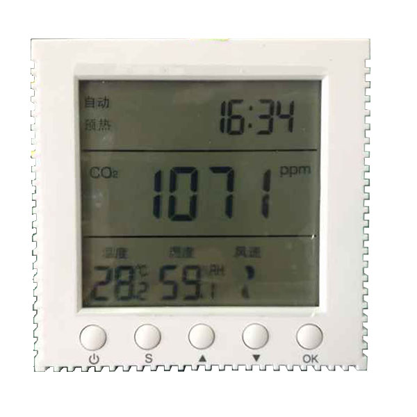 IAQM Breeze-5WS 미세먼지(PM2.5),CO2,TVOC,온습도 <br> 5가지 물질 콘트롤 모니터/RS485