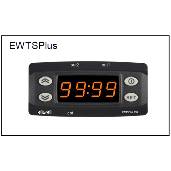Elliwell EWTSPlus 990-12VADC, 전자식 타이머/2 DO출력